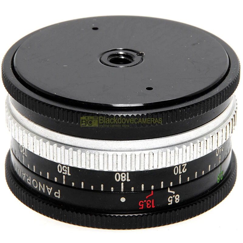 Testa girevole graduata per stativi Nikon Panorama Head. Originale con custodia. - Immagine 2 di 3