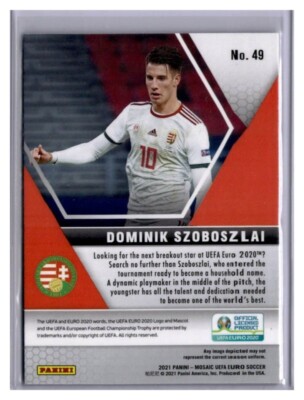 その他 2020 Dominik Szoboszlai Mosaic Prizm Red 2020-21 Panini UEFA Euro Mosaic Soccer Dominik Szoboszlai Rookie