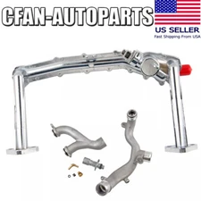 Upgraded 2024 Metal Coolant Water Pipe System Kit for Jaguar XE XF XJ F-Type 3.0