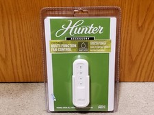 Hunter 99372 Universal Multi Function Fan Control w/Remote & Holder NEW SEALED