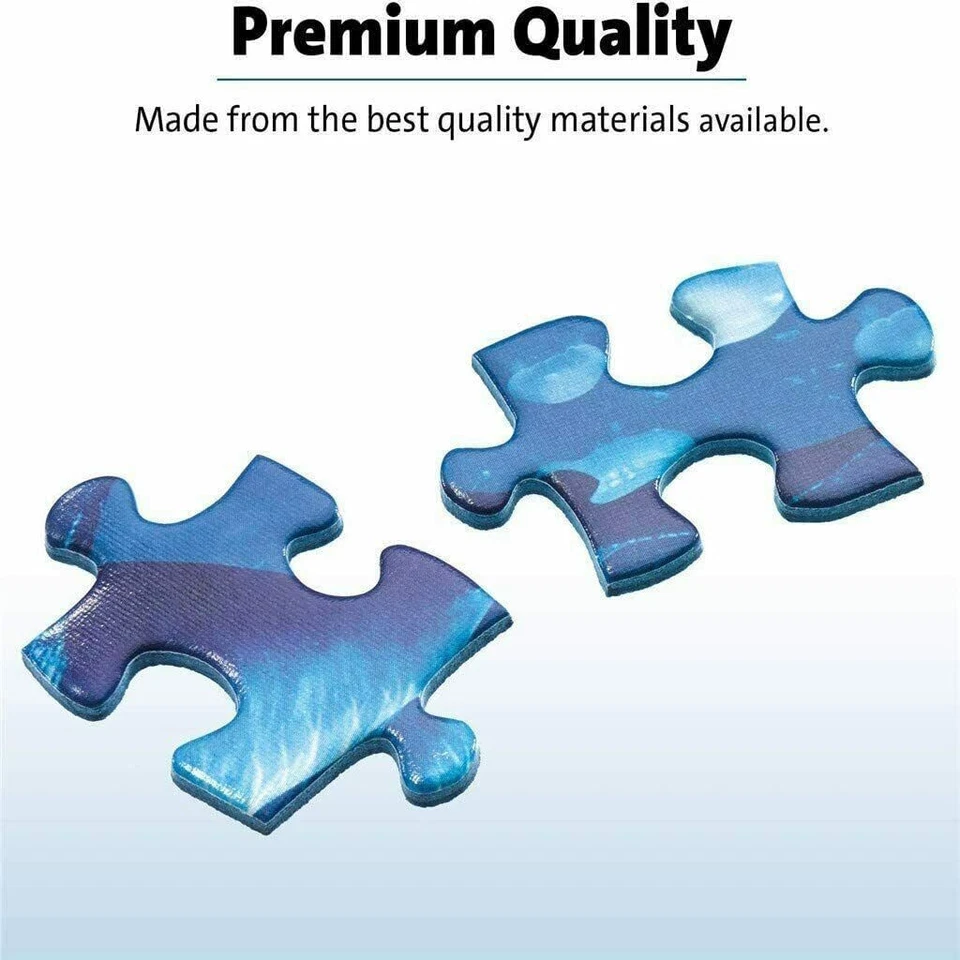 Jigsaw Puzzles 1000 Piece Mini Puzzles for Adult Kids Golden Deer - Image 2 of 4