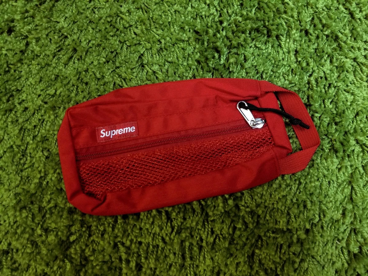 Supreme F/W 2016 Mesh Organizer Bags (Set of 3) RED Box Logo