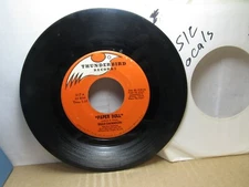 Old 45 RPM Record - Thunderbird 517 - Brad Swanson - Paper Doll / Mr. Sandman