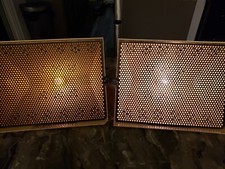 2 Vintage Lite Brite Light Brights w/ Multicolor Pegs Hasbro 1968