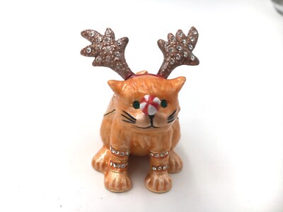 Department 56 Bejeweled WANNA BE REINDEER CAT 31546