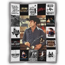 Urban Cowboy Blankets, Urban Cowboy Fleece, Sherpa Blanket