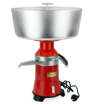 NEW!!! MILK CREAM ELECTRIC CENTRIFUGAL SEPARATOR MACHINE METAL 100L/H  WORLDWIDE