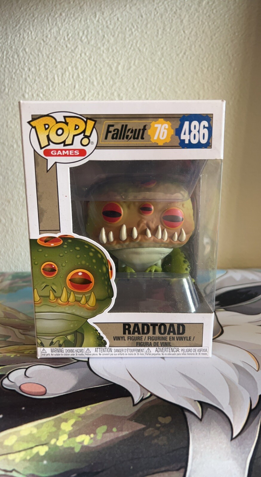 ¡Funko Toys Pop! Videojuegos - Figura De Vinilo Fallout 76 - Radtoad #486 -