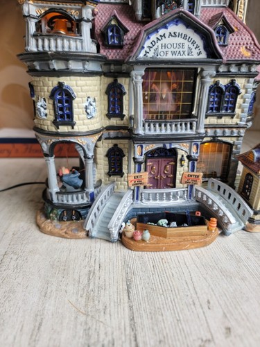 Lemax AS IS Madam Ashbury's House Of Wax Halloween spooky village - Picture 2 of 18
