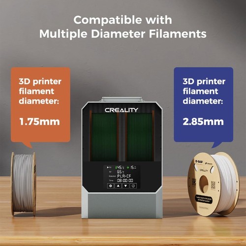 Creality Space Pi Filament Dryer Box for 2 Rolls 1.75/2.85mm 3D Printer Filament - Picture 7 of 8