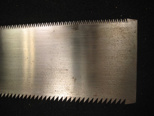 VINTAGE JAPANESE TOOL FORGED IRON DOUBLE SIDED RYOBA NOKOGIRI SAW NEW OLD STOCK - Picture 3 of 14