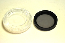 Nikon 52mm circular polarizer filter with case.