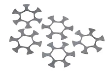 Wilson Combat 69B5 6 round Moon Clips for .45 ACP S&W Revolvers Blue -5 pack NEW