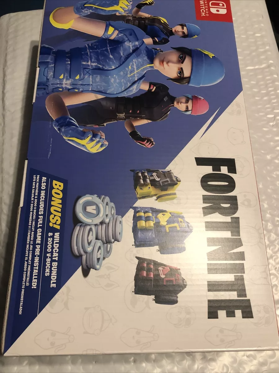 Fortnite Special Edition Nintendo Switch  Wildcat Bundle & 2000 V-Bucks 