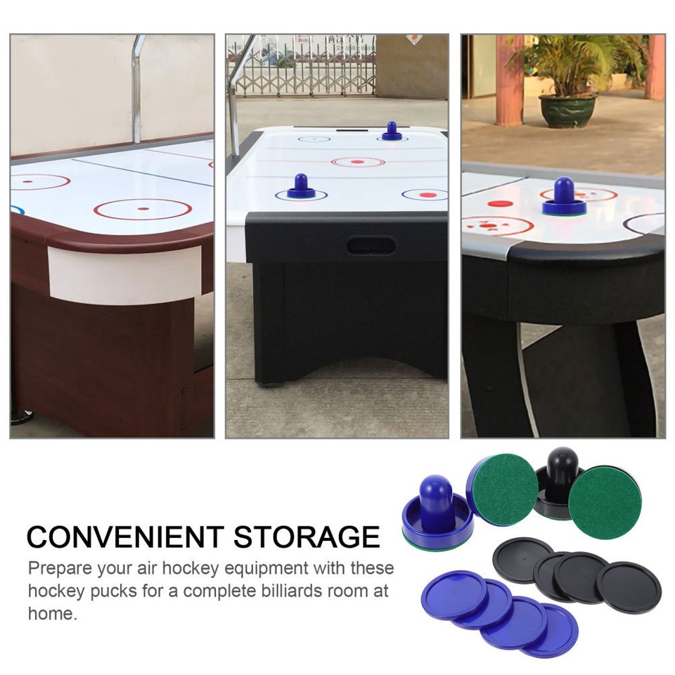 2 Sets Replacement Air Hockey Paddles Air Hockey Power Pusher Pusher