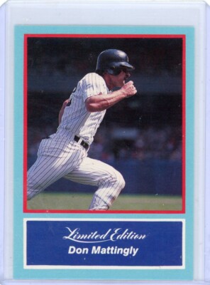 Don Mattingly 1988 CMC Limited Edition Baseball Card #11 New York Yankees |  eBay
