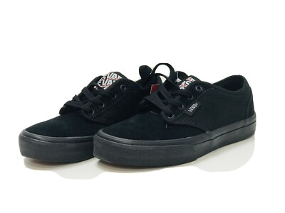 Vans Atwood YOUTHS Black Black (part Suede) Uk 13,5 Skate
