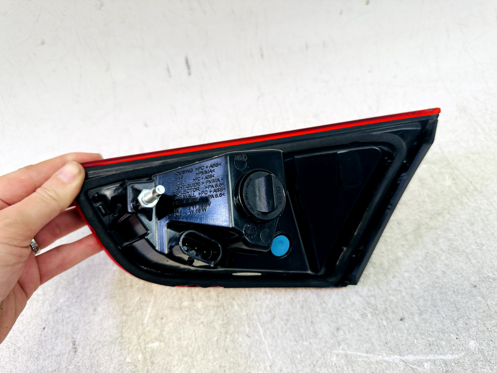 2014- 2016 2017 2018 2019 Maserati Ghibli Tail Light Left Driver OEM LED inner