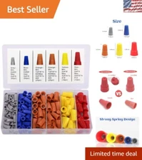 High-Quality 180 PCS Nylon Wire Nuts - Compact & Easy Installation Solutions