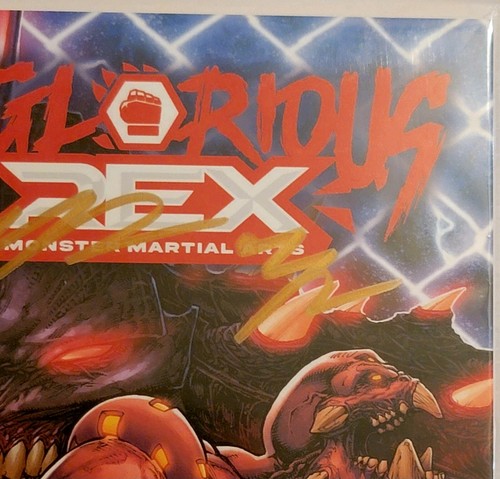 Inglorious Rex Vol. 1 - Reg Davis Variant - Signed by Shane Davis & Yanzi Lin - Picture 3 of 4