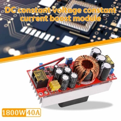 MNYKS-FB® 1800W 40A DC-DC Boost Converter Step Up Power Supply Module Constant Current DHL