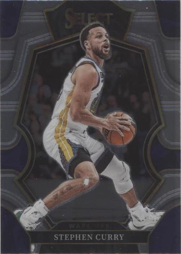 2023 Select Stephen Curry Premier Level Blue Diecut # /249 #127