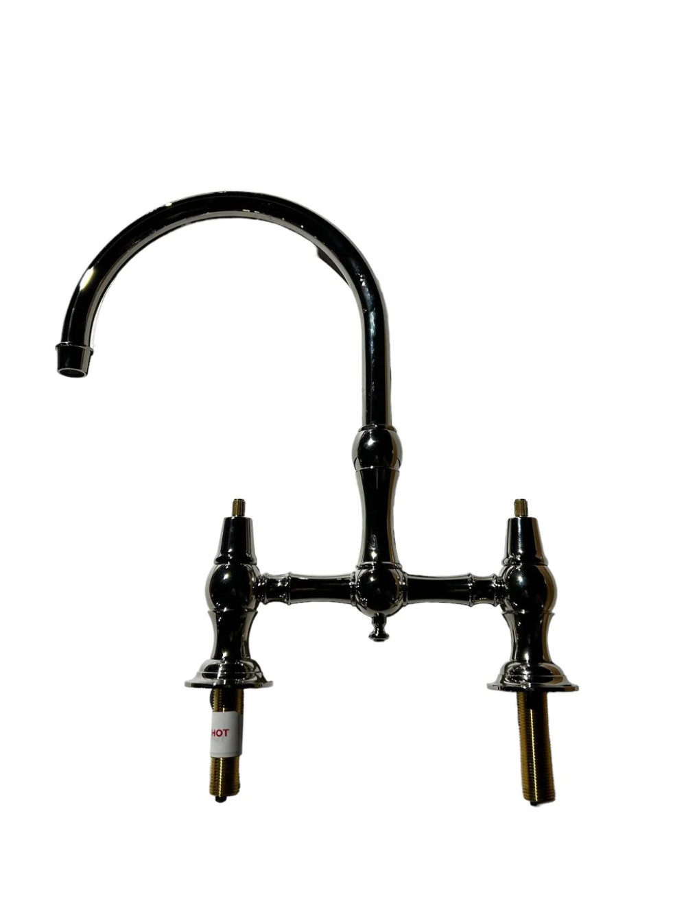 Newport Brass, N9458/15, Chesterfield Two Handle Bridge Kitchen Faucet in