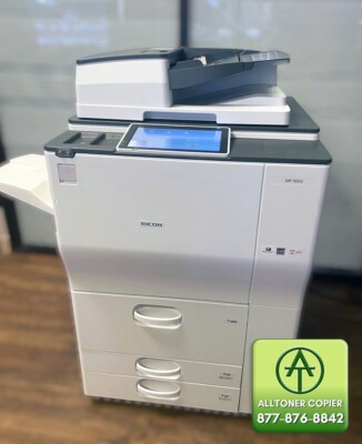 Ricoh MP 7503 Black and White A3 MFP Laser Printer Copier Scanner