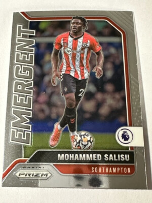 2021-22  Panini Prizm Premier League Southampton Emergent Mohammed Salisu
