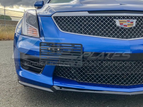 EOS Plate For 16-19 Cadillac ATS-V Full Sized Front Tow Hook License Bracket - Picture 5 of 12