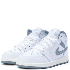  640734-135 Preschool Air Jordan RETRO 1 MID PS 'Neutral Grey'