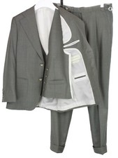 SUITSUPPLY Havana Patch Wide Lapel/Ferrara/Vigo Suit Men's UK 40S/UK 42/UK 40S