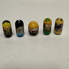 Lot 5 MIGHTY BEANZ 2010 Pirate Dentist Ear Wax Hunter Siamese