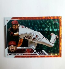 2023 Series 1 Orange Foilboard Caleb Smith 138/299 - Arizona Diamondbacks #191