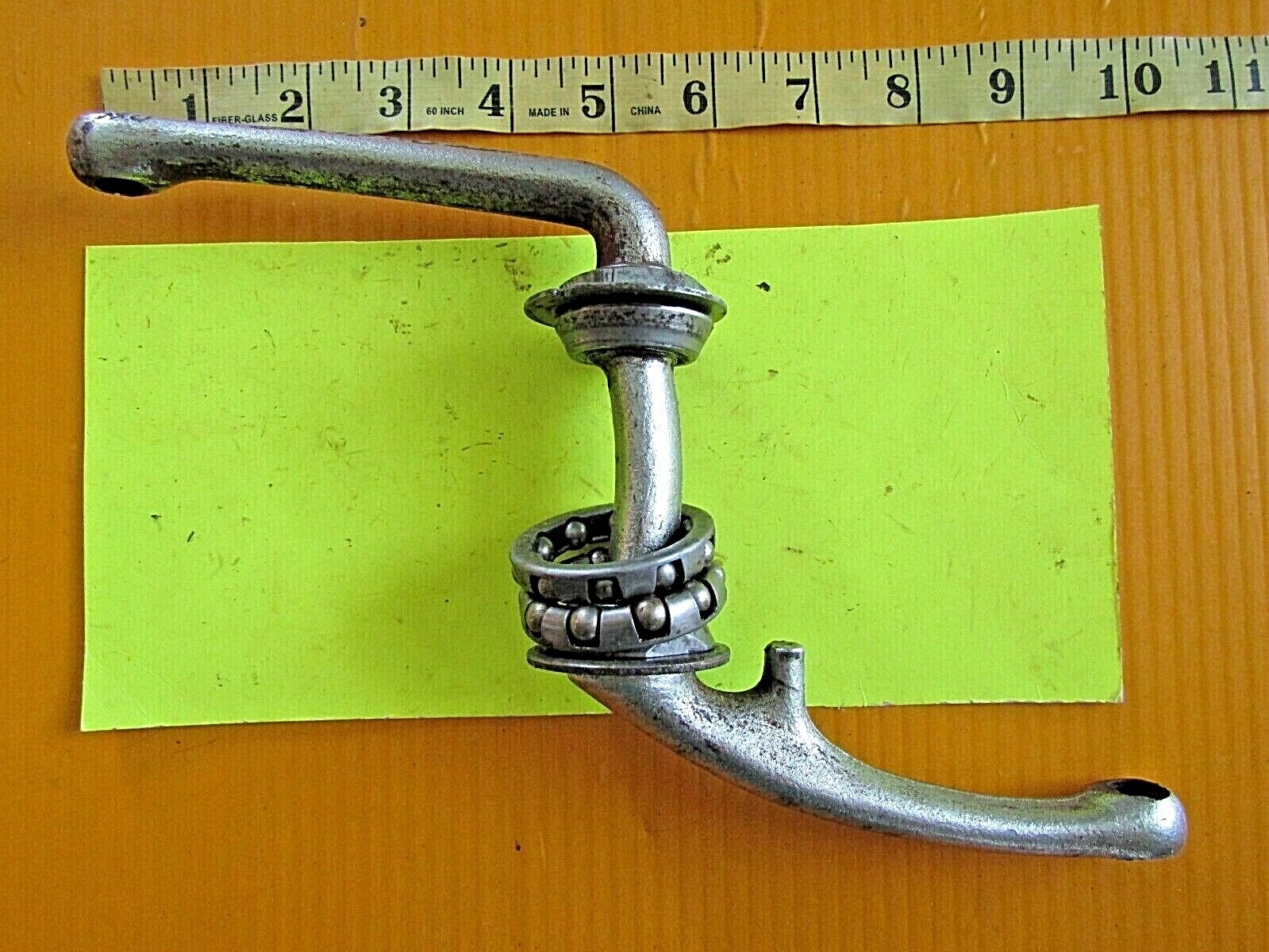 USED 1970s WESTERN FLYER BMX BICYCLE CRANK SHAFT FROM 20" MODEL, 1/2