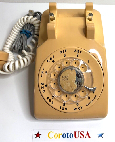 ITT Rotary Dial Telephone Phone Corded Retro - Vintage - Picture 5 of 7