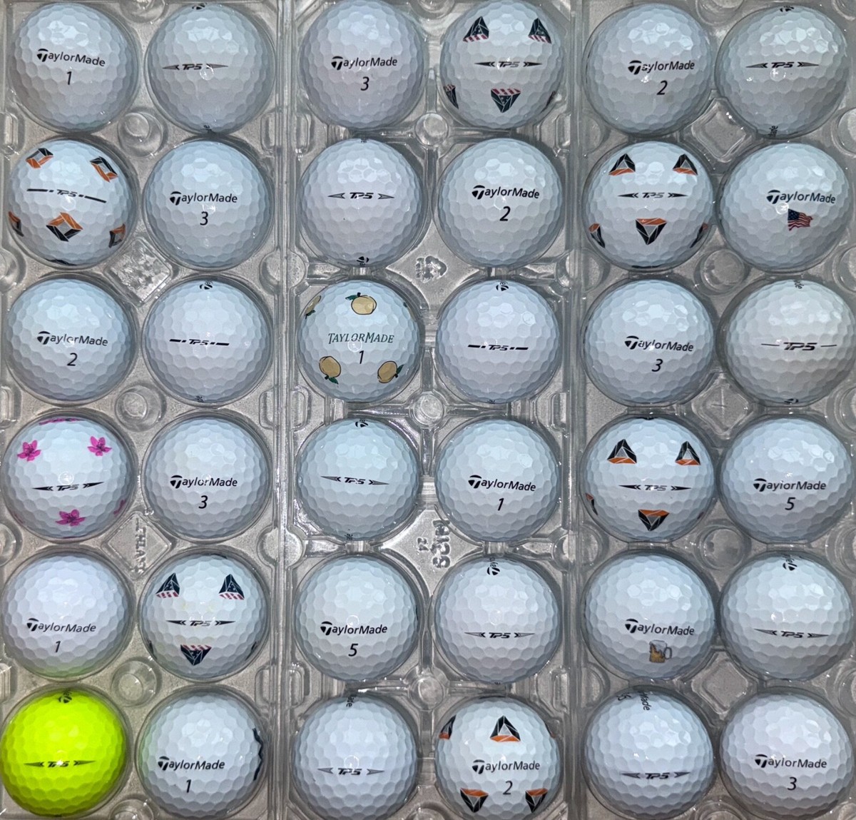 36 TaylorMade TP5 Golf Balls - Near Mint Condition - 4A | eBay