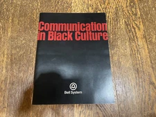 Bell System Magazine Communication In Black Culture 1976 Booklet Vintage Rare