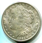 1921-S Morgan Silver Dollar !! AU !!
