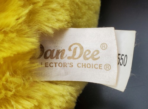 DanDee Plüsch Ente Schnabeltier 30 Zoll Stofftier gelb Schlappkissen Dan Dee - Bild 3 von 4