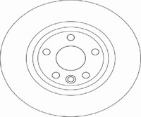 TRW 2X Bremsscheibe Hinten Ø300 Mm Voll FüR Land Rover Discovery Sport L550 2.0
