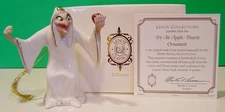 LENOX TRY AN APPLE DEARIE -- Snow White WITCH ornament -- -- NEW in BOX with COA