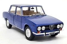 Mitica 1/18 Alfa Romeo 2000 Berlina 1971 Blue Metallic Diecast Model Car