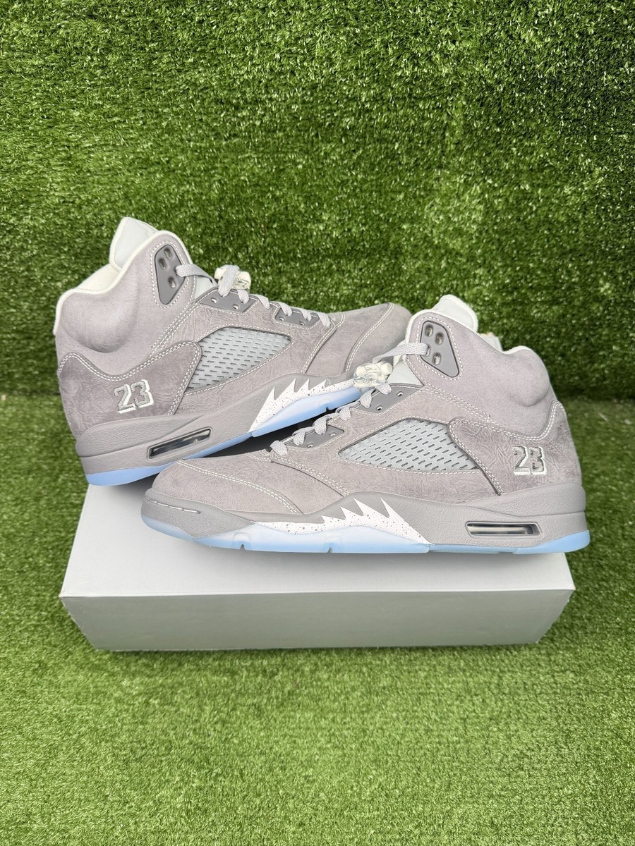 Air Jordan Retro Wolf Mens Gray‎ Trainer Shoes Size 10.5 Wolf Grey Air Jordan Sneakers | Flight Club main image 3