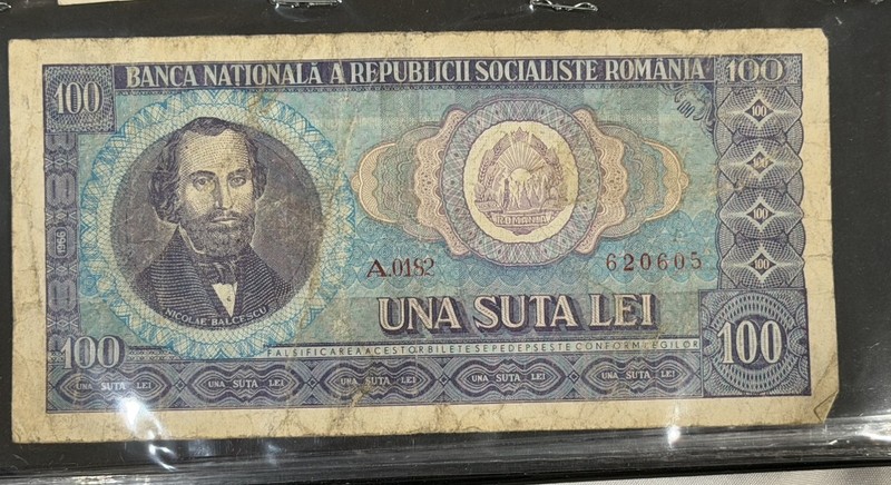 Romania 100 Lei 1966 Unc