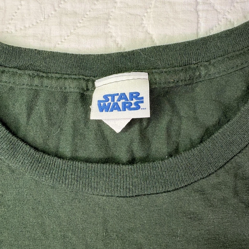 Camisa Star Wars Yoda Para Hombre Grande Verde Navidad Un Elfo No Soy Camiseta Gráfica Foto 3 de 4