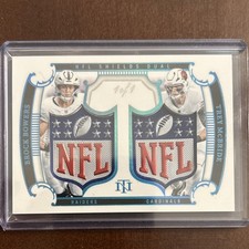 Panini 2025 National Treasures NFL Shields Dual 1/1 Bowers McBride Raiders Card…