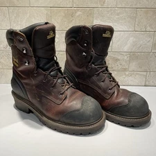 CHIPPEWA Logger Waterproof Comp Toe Boots Sz 9M Insulated 400g 55053 Men's