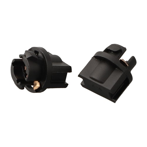 Bulb Holders Light Holder Lamp Holder Lock Socket Socket T5 10pcs Black Car - Picture 6 of 12