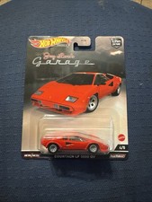 Hot Wheels Jay Leno's Garage Lamborghini Countach LP 5000 QV Red - NEW